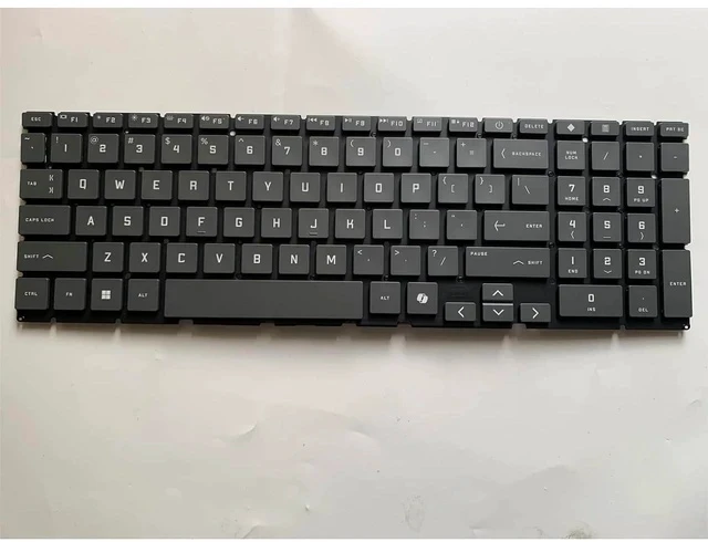 Alt view image 2 of 6 - Laptop Replacement Keyboard US for HP Victus 15-FA 15-fa0000 15-fa0031dx 15-fa0032dx 15-FB TPN-Q278 TPN-Q279 15-fa1093dx Without Frame,Backlit,No TrackPoint