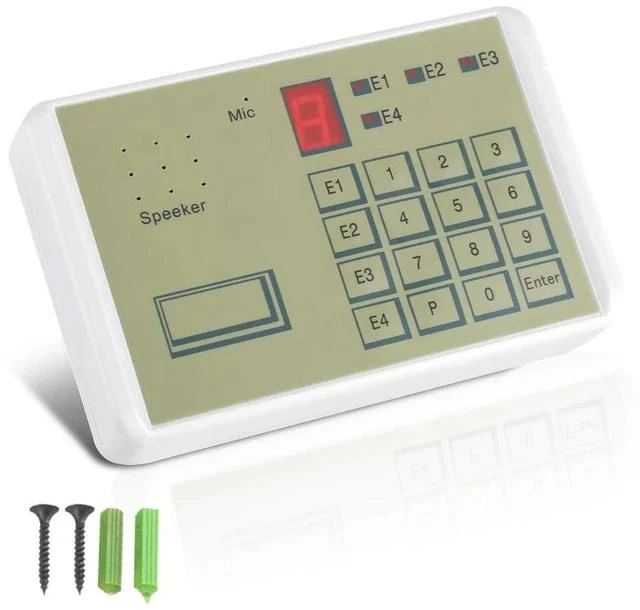 Main image of Telephone Voice Dialer, Wired Telephone Voice Auto-dialer Burglar Security House Alarm System for Home Office Security, Telephone Dialer Alarm Dialer Put All-Round Automatic