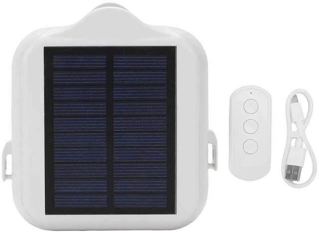 Alt view image 7 of 7 - Automatic Curtain Opener Solar Powered, Smart Curtain Motor with APP & Remote Control, Compatible with Roman Rod U I Track, Voice Control for Home, Timed Auto Curtains Closer