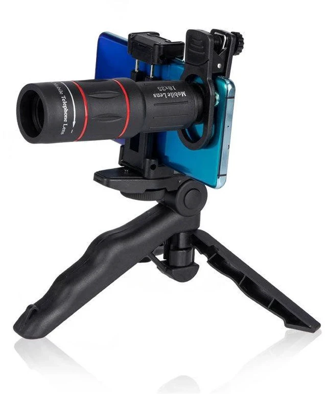 Alt view image 2 of 6 - 64x High-Power Phone Telephoto Lens HD Concert Camera Telescope, Portable External Lens for Mobile Photography, Zoom in for Stage Close-ups