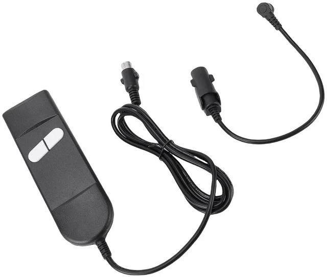 Main image of 4-Pin 2-Button Straight Plug Hand Control | Lift Chair Remote Replacement for Recliner and Electric Motor