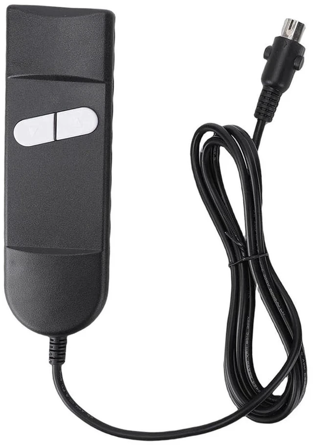 Alt view image 7 of 7 - 4-Pin 2-Button Straight Plug Hand Control | Lift Chair Remote Replacement for Recliner and Electric Motor