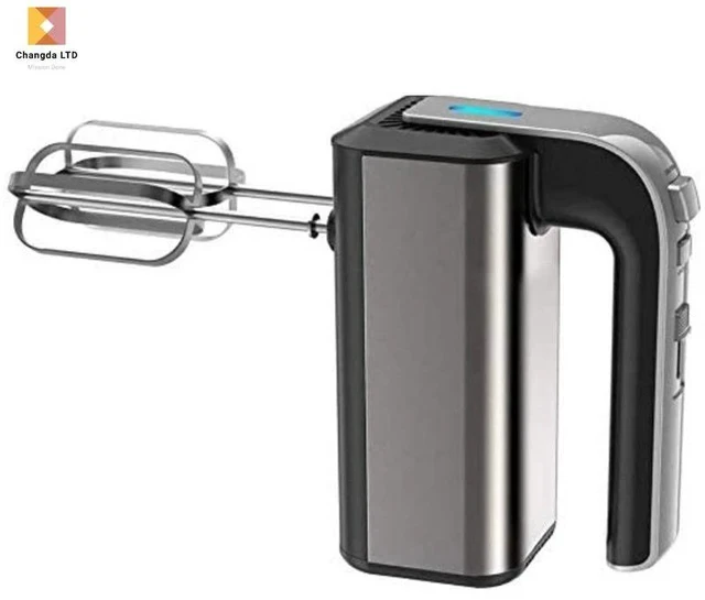 Alt view image 3 of 5 - Powerful 800W Hand Mixer with 5 Speeds Electric Handheld Whisk for Cream, Batter & Dough, Baking & Cooking Kitchen Tool
