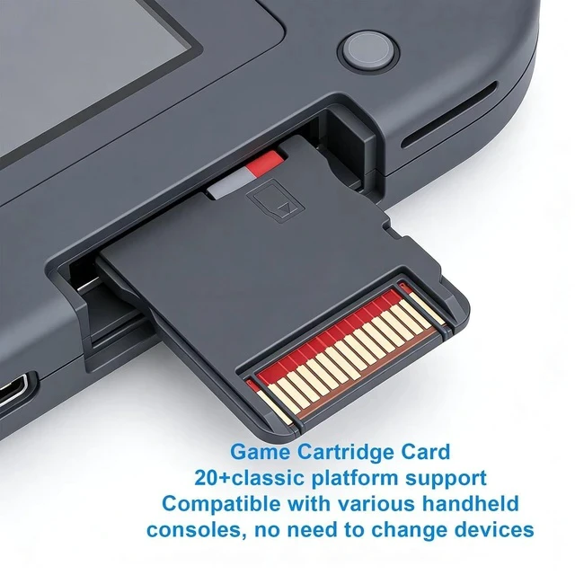 Alt view image 5 of 7 - Game Card, Built in 7800 Games Compatible with Multiple Consoles, with Chinese Interface and Quick Save, for 3DS 2DS GBA GBC FC MD GB