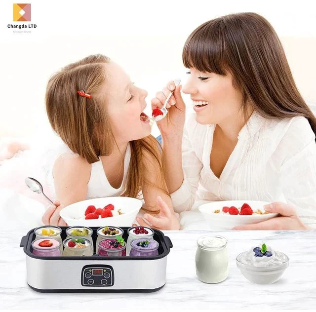 Alt view image 2 of 4 - 1,400ML Multifunctional Frozen Yogurt & Ice Cream Maker Large Capacity 60oz, for Smoothies, Gelato, Jam & Pudding, DIY Dessert Machine for Home