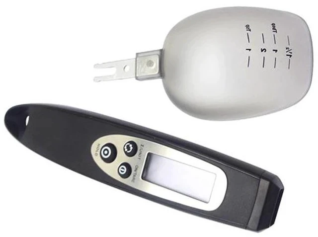 Alt view image 2 of 4 - High-Precision Electronic Measuring Spoon Scale Digital Kitchen Spoon Scale for Baking, Herbs, Food, Medicine Weighing, LCD Display, Tare Function, Auto Shut-off