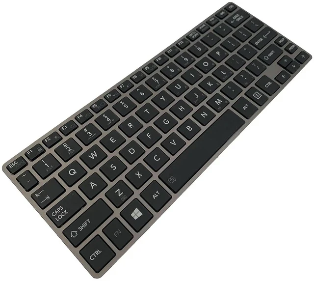 Alt view image 3 of 6 - Laptop Replacement Keyboard for Toshiba Portege Z30 Z30T A B C Z30-A Z30t-A Z30T-A1310 Z30-A1302 Z30-C Z30T-C Z30-B Z30T-B Without Pointing Without Backlight
