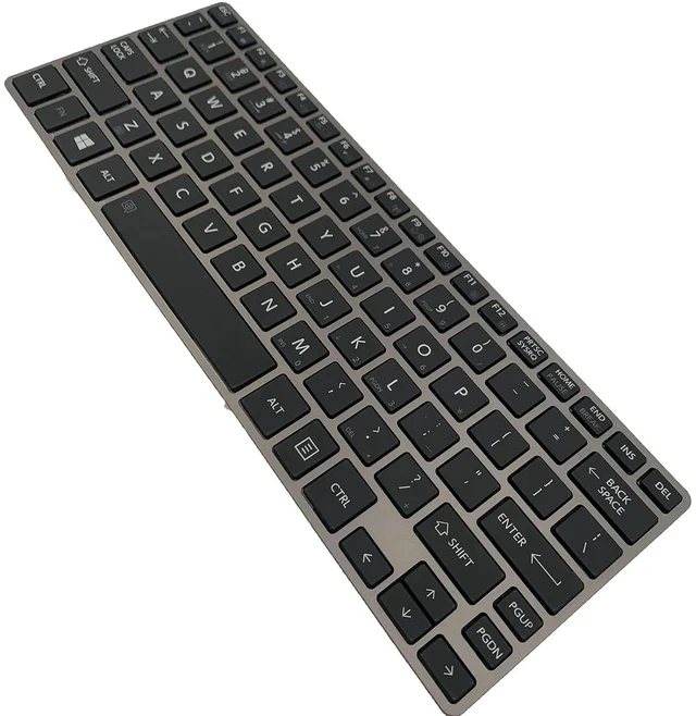Alt view image 4 of 6 - Laptop Replacement Keyboard for Toshiba Portege Z30 Z30T A B C Z30-A Z30t-A Z30T-A1310 Z30-A1302 Z30-C Z30T-C Z30-B Z30T-B Without Pointing Without Backlight
