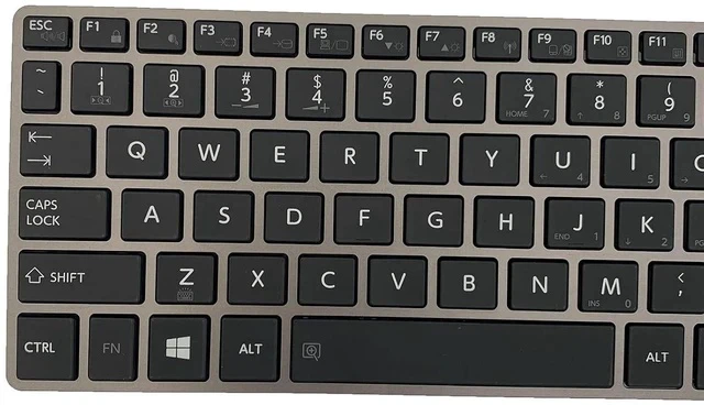 Alt view image 5 of 6 - Laptop Replacement Keyboard for Toshiba Portege Z30 Z30T A B C Z30-A Z30t-A Z30T-A1310 Z30-A1302 Z30-C Z30T-C Z30-B Z30T-B Without Pointing Without Backlight