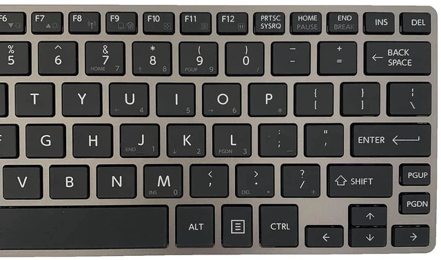 Alt view image 6 of 6 - Laptop Replacement Keyboard for Toshiba Portege Z30 Z30T A B C Z30-A Z30t-A Z30T-A1310 Z30-A1302 Z30-C Z30T-C Z30-B Z30T-B Without Pointing Without Backlight