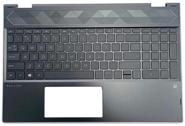 Main image of Replacement for HP Pavilion X360 15T-CR000 15T-CR 15 CR 15-CR0051OD Laptop Upper Top Cover Case Palmrest Not-Backlit Keyboard Assembly Part l20848-001 4600EH0E000 Black