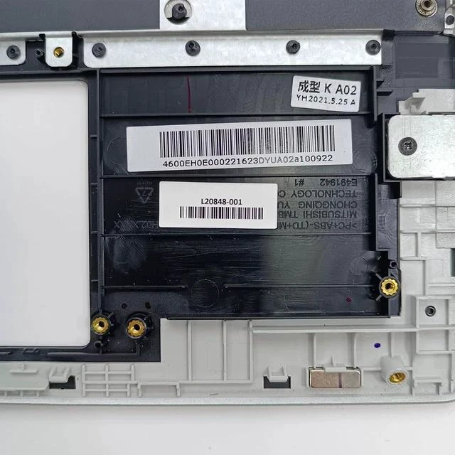 Alt view image 4 of 7 - Replacement for HP Pavilion X360 15T-CR000 15T-CR 15 CR 15-CR0051OD Laptop Upper Top Cover Case Palmrest Not-Backlit Keyboard Assembly Part l20848-001 4600EH0E000 Black