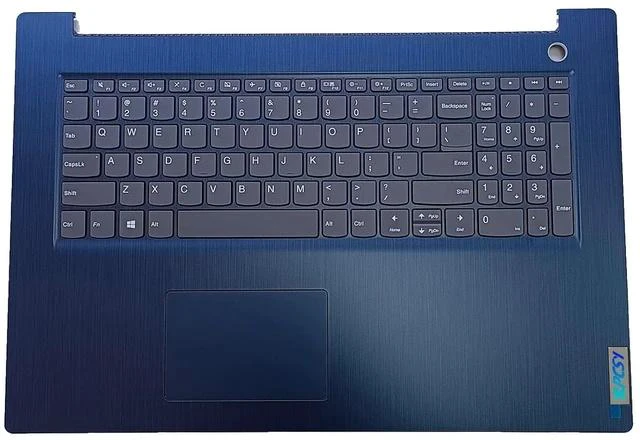Main image of Replacement for Lenovo Ideapad 3-17IIL05 17IML05 17ADA05 17ARE05 Laptop Upper Top Cover Case Palmrest Keyboard Touchpad Assembly Part 5CB0X56805 Blue