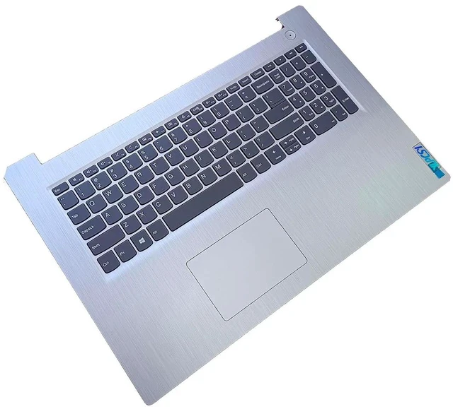 Alt view image 5 of 7 - Replacement for Lenovo Ideapad 3-17IIL05 17IML05 17ADA05 17ARE05 Laptop Upper Top Cover Case Palmrest US Keyboard Touchpad Assembly Part 5CB0X56835