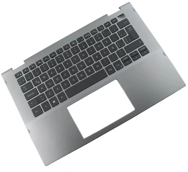 Alt view image 6 of 7 - 0X46H3 X46H3 Replacement for Dell Inspiron 14 5406 5400 2-in-1 P126G Laptop Upper Top Cover Case Palmrest US Keyboard Assembly Part