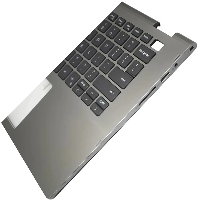 Alt view image 7 of 7 - 0X46H3 X46H3 Replacement for Dell Inspiron 14 5406 5400 2-in-1 P126G Laptop Upper Top Cover Case Palmrest US Keyboard Assembly Part