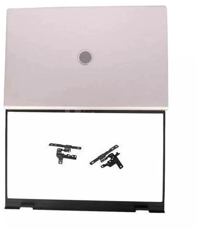 Main image of LCD Back Cover Top Lid Rear Bezel Hinges For Inspiron 15Pro 5510 5515 US 05WK5X, 0CHFVW