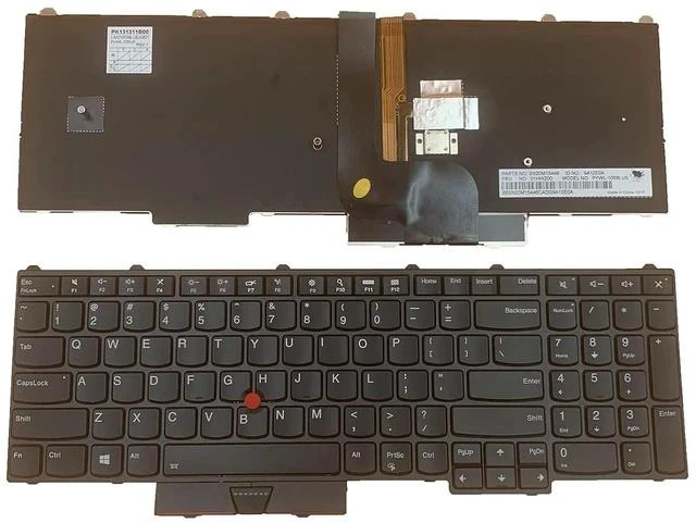 Main image of Laptop Replacement US Layout with Backlit Wiht Pointer Keyboard for Lenovo ThinkPad P50(20EN/20EQ) P70(20ER/20ES) P51 P71 P/N: 00PA288 SN20K85114 00PA247 0BH00HH SN20H35156 00PA329 00PA247