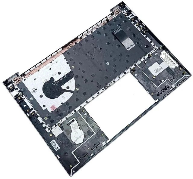 Alt view image 6 of 7 - N09057-001 N14788-001 Replacement for HP EliteBook X360 840 845 G9 Laptop Upper Top Cover Case Palmrest Not-Backlit US Keyboard Assembly Part Silver