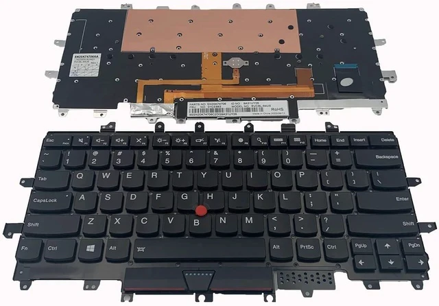 Alt view image 2 of 2 - New Keyboard for Lenovo Thinkpad X1C X1 Carbon 4th Gen 2016 SN20K74706 Backlit