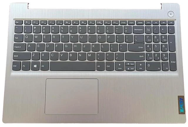 Main image of Replacement for Lenovo IdeaPad 3 15ADA05 3-15IML05 3-15ARE05 3-15IIL05 3-15IGL05 Laptop Upper Top Cover Case Palmrest Keyboard Touchpad Assembly Part 5CB1D03689 5CB0X57476 Silver
