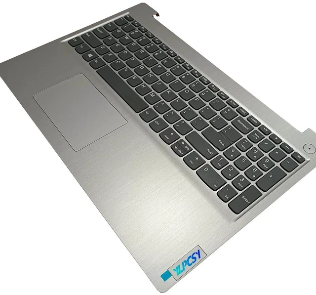Alt view image 2 of 7 - Replacement for Lenovo IdeaPad 3 15ADA05 3-15IML05 3-15ARE05 3-15IIL05 3-15IGL05 Laptop Upper Top Cover Case Palmrest Keyboard Touchpad Assembly Part 5CB1D03689 5CB0X57476 Silver