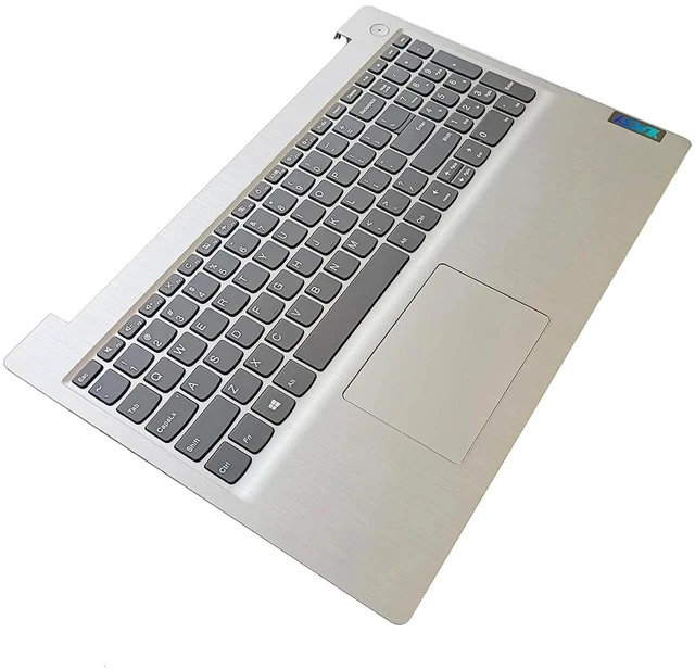 Alt view image 4 of 7 - Replacement for Lenovo IdeaPad 3 15ADA05 3-15IML05 3-15ARE05 3-15IIL05 3-15IGL05 Laptop Upper Top Cover Case Palmrest Keyboard Touchpad Assembly Part 5CB1D03689 5CB0X57476 Silver