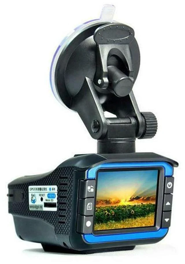 Main image of VG3 Radar Detector & Dash Cam 2-in-1 Vehicle Radar with Multi-Language Voice Alerts for Speed / Red Light / Road Safety Alerts
