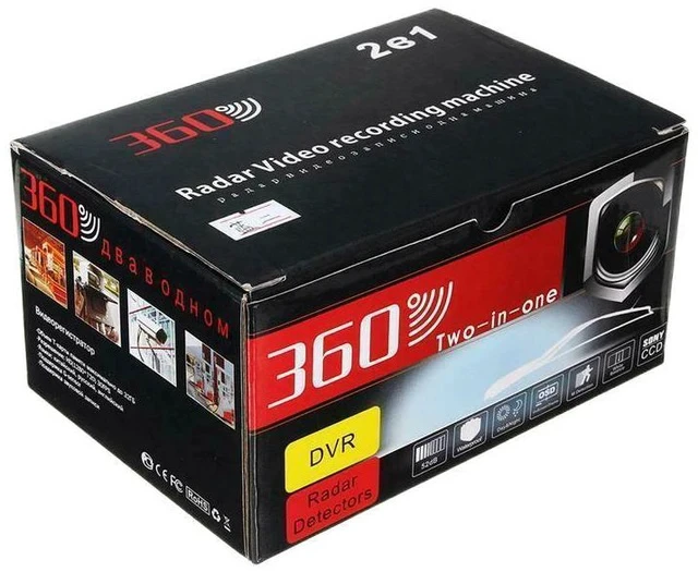 Alt view image 5 of 7 - VG3 Radar Detector & Dash Cam 2-in-1 Vehicle Radar with Multi-Language Voice Alerts for Speed / Red Light / Road Safety Alerts