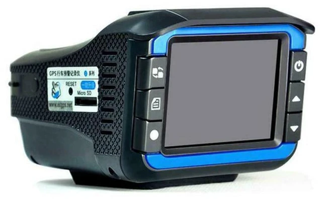 Alt view image 6 of 7 - VG3 Radar Detector & Dash Cam 2-in-1 Vehicle Radar with Multi-Language Voice Alerts for Speed / Red Light / Road Safety Alerts