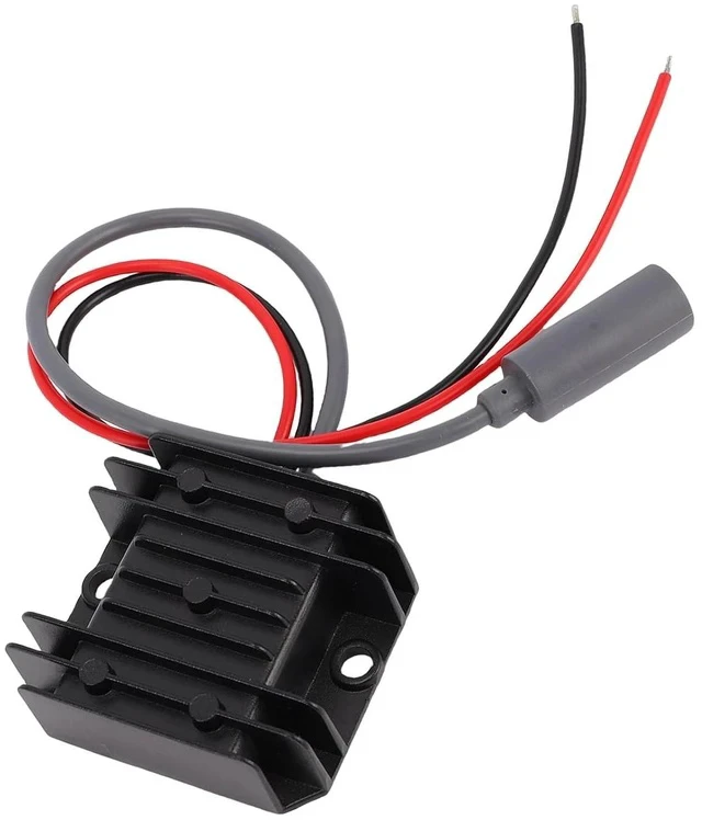 Alt view image 7 of 7 - 12V to 30V 3.5A 105W DC Step Up Converter, IP68 Boost Power Supply Cable with 16AWG Wires for Satellite Dish, Cars, Trucks, RVs, Boats Battery Pack