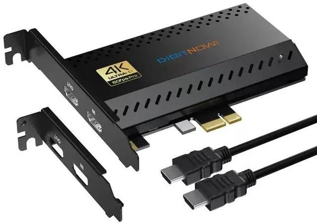 Main image of High-Definition PCIe HDMI Video Capture Card 4K 60fps, for Gaming Streaming, Medical Ultrasound, B-Mode Imaging & Video Conferencing, Low Latency