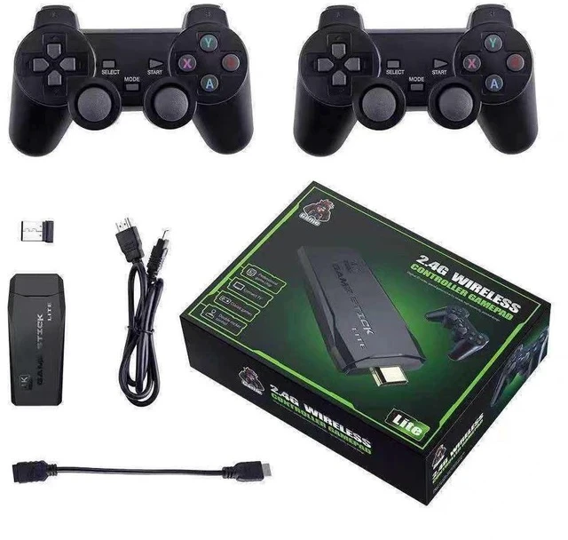 Alt view image 5 of 5 - M8PRO Game Console Set Home TV Dual-Player Arcade 4K HD Retro Gaming Console Family Edition Game Set