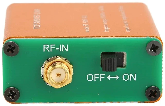 Alt view image 6 of 7 - Ultra Low Noise Amplifier, LNA Module for RF Software Defined Radio, 0.1MHz6GHz Full Band 20dB High Gain Power Preamplifier Module for 1A (Built in Battery)