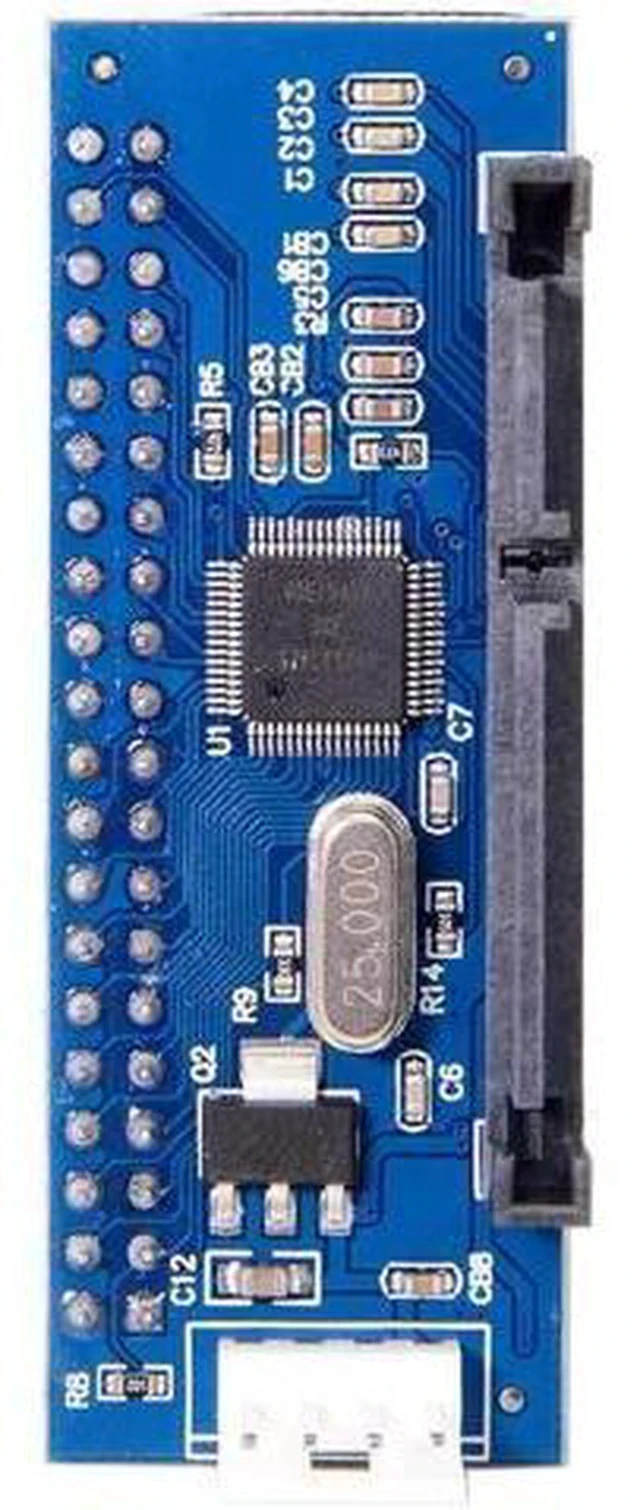 Alt view image 4 of 7 - 40Pin Desktop IDE/PATA to SATA Female PCB Adapter for 3.5" HDD