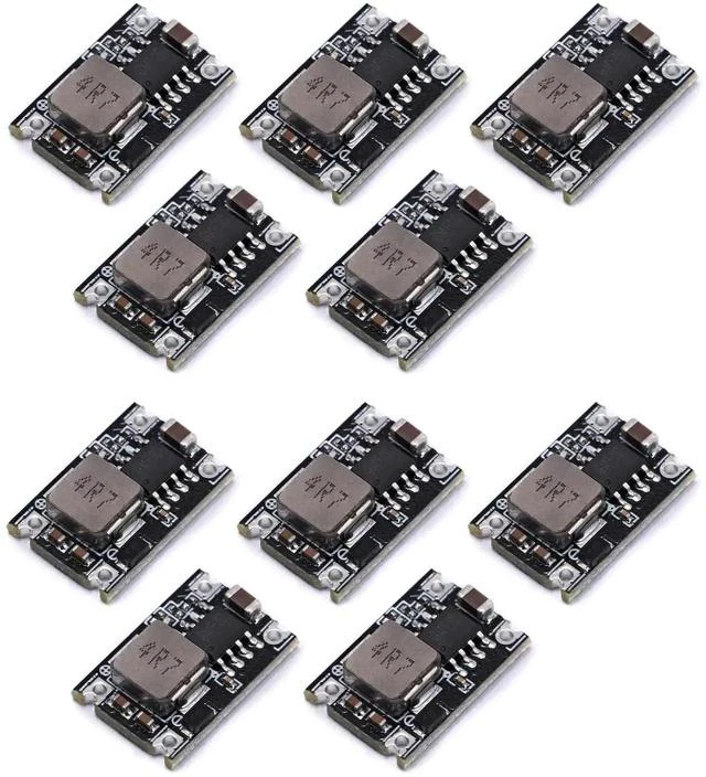 Main image of 3A Mini DC-DC Buck Step Down Converter Board Module 5V-30V to 5V DC DC Voltage Regulator PCB Board Power Buck Module 10pcs