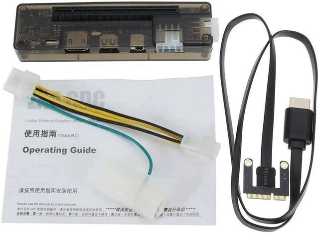 Alt view image 2 of 4 - Mini PCI-E Version V8.0 EXP GDC Laptop External Independent Video Card Dock Express Card