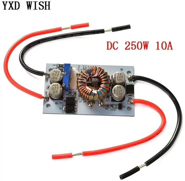 Alt view image 3 of 4 - 250W DC-DC Boost Converter Constant Current Mobile Power Supply 10A DC DC LED Driver Step Up Module Adjustable Step-Up Board