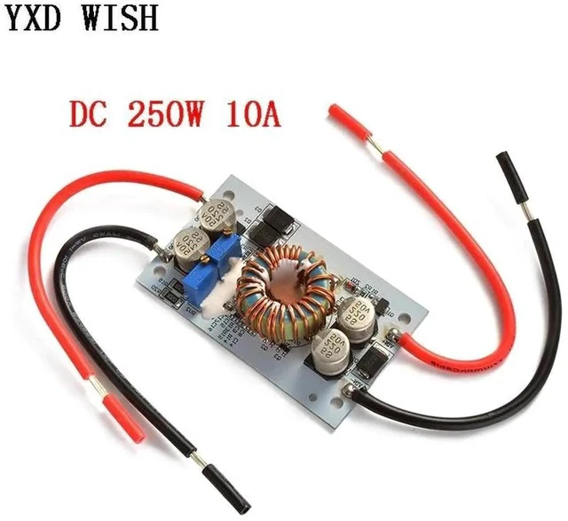 Alt view image 4 of 4 - 250W DC-DC Boost Converter Constant Current Mobile Power Supply 10A DC DC LED Driver Step Up Module Adjustable Step-Up Board