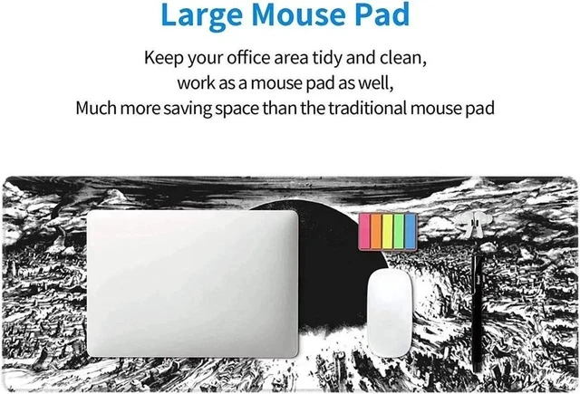 Alt view image 2 of 7 - Anime Mouse Pad Gaming Mouse Pad Mouse Mat for Office Supplies Mouse Mat Non-Slip