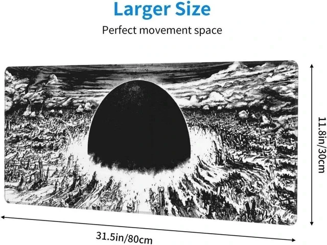 Alt view image 6 of 7 - Anime Mouse Pad Gaming Mouse Pad Mouse Mat for Office Supplies Mouse Mat Non-Slip