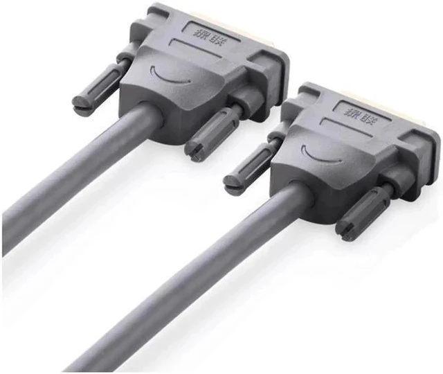 Alt view image 2 of 4 - 6.56ft/2m DVI-D(24+1) male to DVI-D (24+1)male Digital Dual Link Cable 24K gold plated
