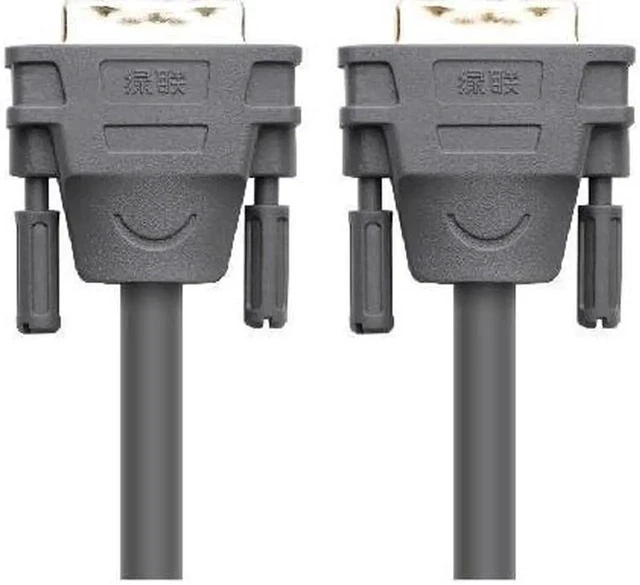 Alt view image 3 of 4 - 6.56ft/2m DVI-D(24+1) male to DVI-D (24+1)male Digital Dual Link Cable 24K gold plated