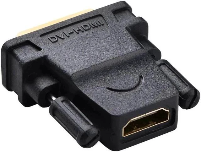 Alt view image 4 of 4 - UGREEN HDMI to DVI Converter adapter, High Speed HDMI Female to DVI 24+1 DVI-D Male Adapter Gold Plated Support 1080P for HDTV, Plasma, DVD and Projector ,Fully compatible with all HDTV formats.