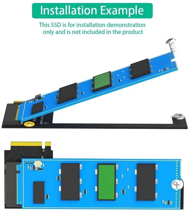 Alt view image 5 of 7 - SSD Hard Drive Expansion Board NVME M-Key M.2 PCIE 4.0 Adapter for Rog Ally Handheld Conversion 2230 to 2280