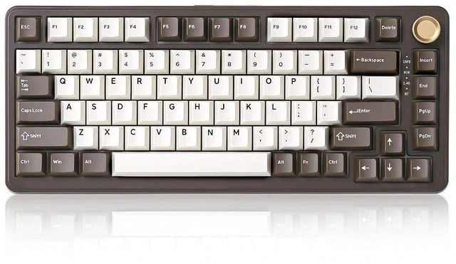 Alt view image 2 of 2 - B75 PRO Wireless Mechanical Keyboard,75% Layout with Knob,Hot Swap Gasket Structure,Creamy Pre-lubed