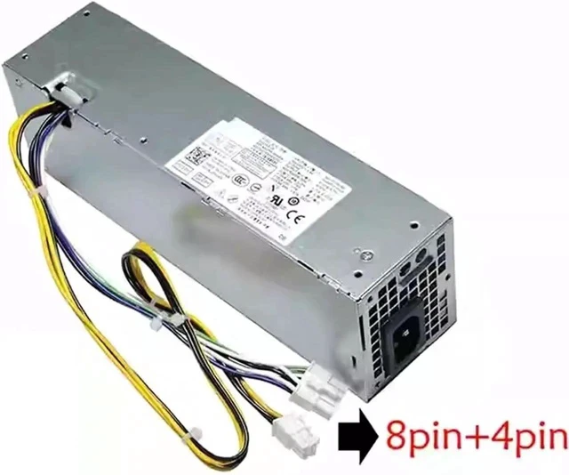 Alt view image 2 of 6 - For OptiPlex 3020 7020 9020 T7100 SFF Power Supply AC255ES-01 L255ES-00 L255ES-01 F255ES-00 D255AS-00 H255ES-00 H255ES-01
