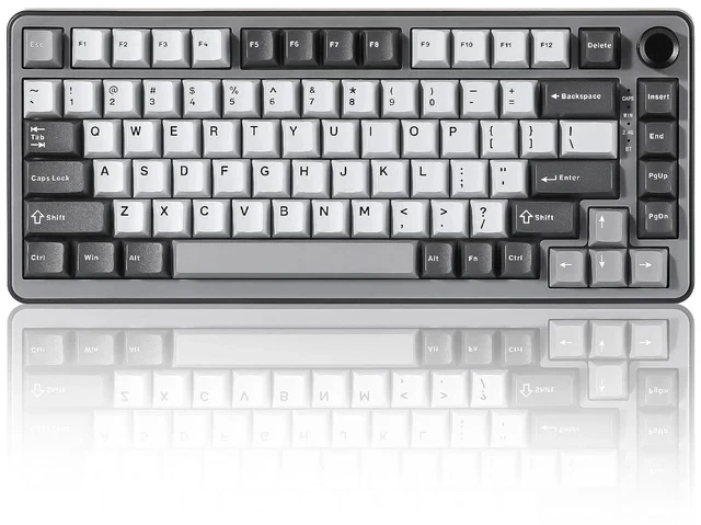 Alt view image 2 of 2 - B75 PRO Wireless Mechanical Keyboard,75% Layout with Knob,Hot Swap Gasket Structure,Creamy Pre-lubed