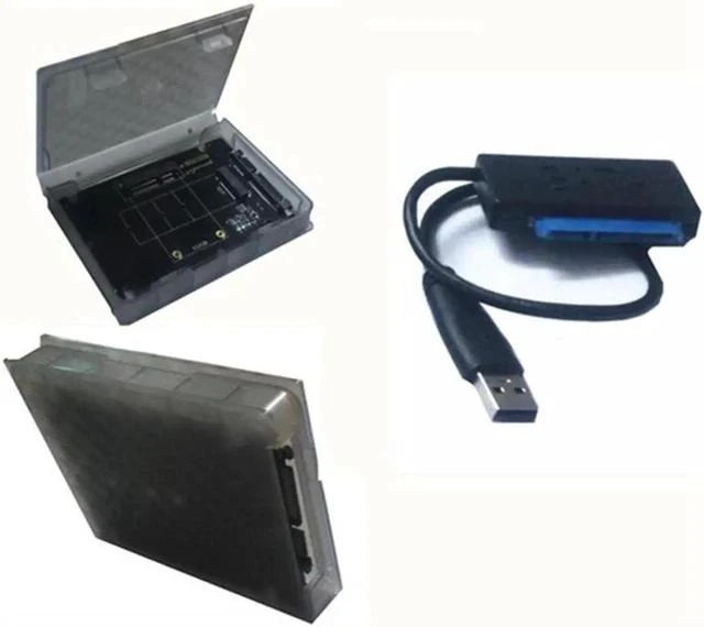 Main image of MSATA to SATA 3.0 Adapter Card USB3.0 Easy Drive Cable M.2 NGFF to SATA to USB3.0 Converter Adapter Cable