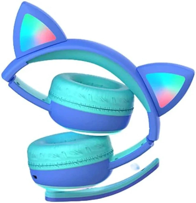 Alt view image 5 of 6 - Gemdeck Kids Headphones for School, Volume Control Foldable and Adjustable On-Ear Headphones
